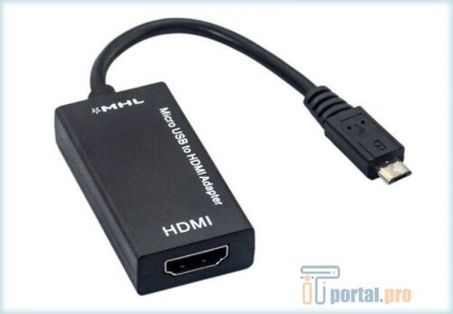 Переходник micro-USB — HDMI